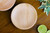 7" round palm plates