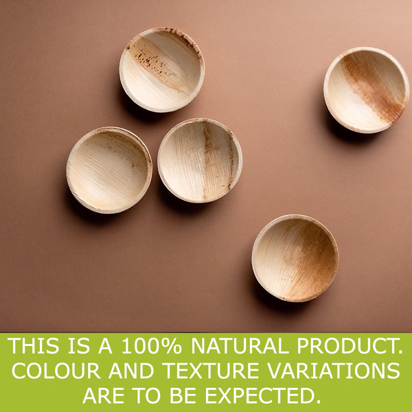 Palm Leaf Bowl Small Dipping Bowls