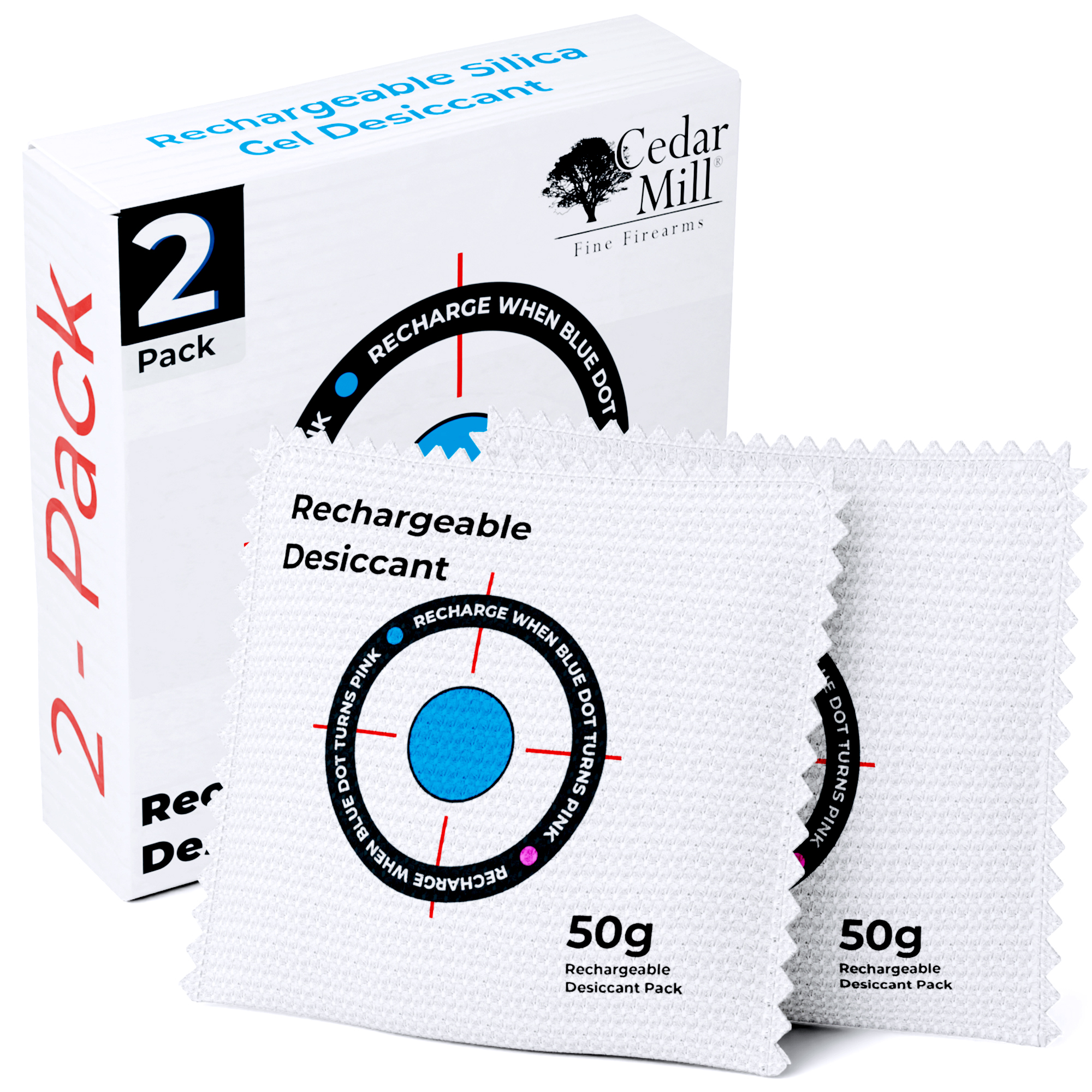 2 Pack - High-Performance Moisture Absorber & Dehumidifier