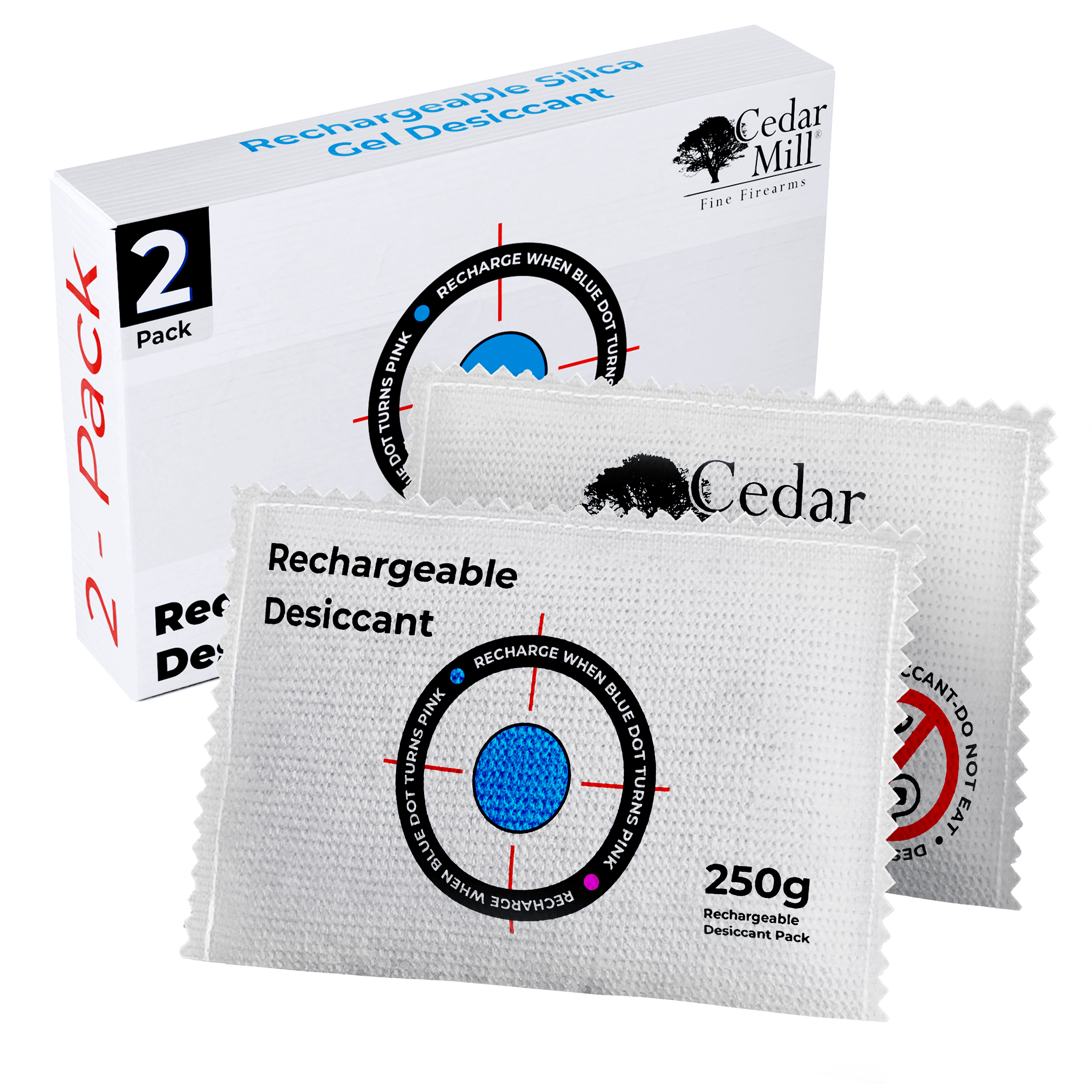 2 Pack - High-Performance Moisture Absorber & Dehumidifier
