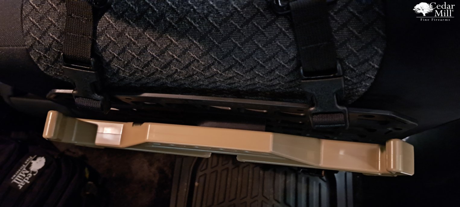 Grey Man Vehicle Seat Back RMP Tough Hook Plate Carrier Hanger