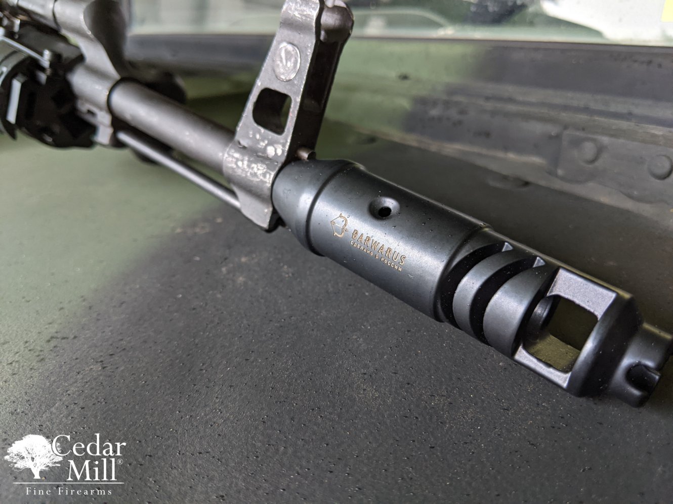 Review Of The Barwarus Storm Ak Muzzle Brake Cedar Mill Fine Firearms