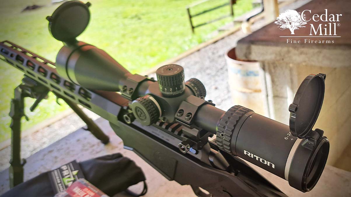 Riton Rotor RITON 1 CONQUER 6-24×50 Rifle Scope Review - Cedar Mill Fine Firearms