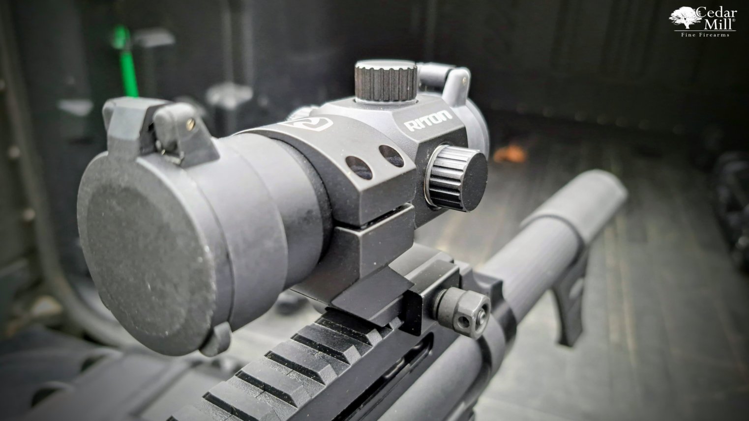 Riton 1X TACTIX RRD AR15 Red Dot Optic Cedar Mill Fine Firearms