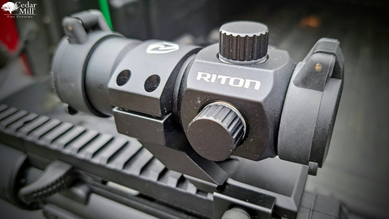 Riton 1X TACTIX RRD AR15 Red Dot Optic Cedar Mill Fine Firearms