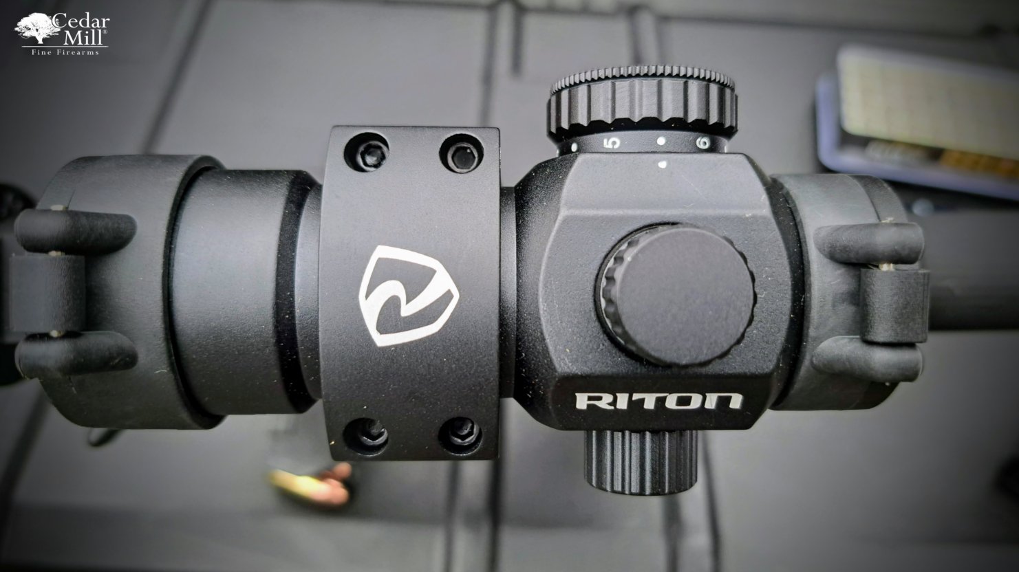 Riton 1X TACTIX RRD AR15 Red Dot Optic Cedar Mill Fine Firearms