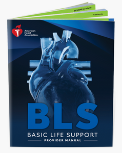 2025 AHA BLS Provider Manual ISBN: 978-1-68472-310-2
AHA Basic Life Support for Healthcare Providers Hands On Skill Session is the in person practice and skill testing portion of the class that is taken after the student completes the online course called Heartcode BLS. In this skills session, participants will first practice 1 and 2 rescuer Adult, Child and Infant CPR using a pocket mask and an AED. Students will then be tested on the skills they have learned. 2025 AHA BLS Provider Manual ISBN: 978-1-68472-310-2
AHA Basic Life Support for Healthcare Providers Hands On Skill Session is the in person practice and skill testing portion of the class that is taken after the student completes the online course called Heartcode BLS. In this skills session, participants will first practice 1 and 2 rescuer Adult, Child and Infant CPR using a pocket mask and an AED. Students will then be tested on the skills they have learned.