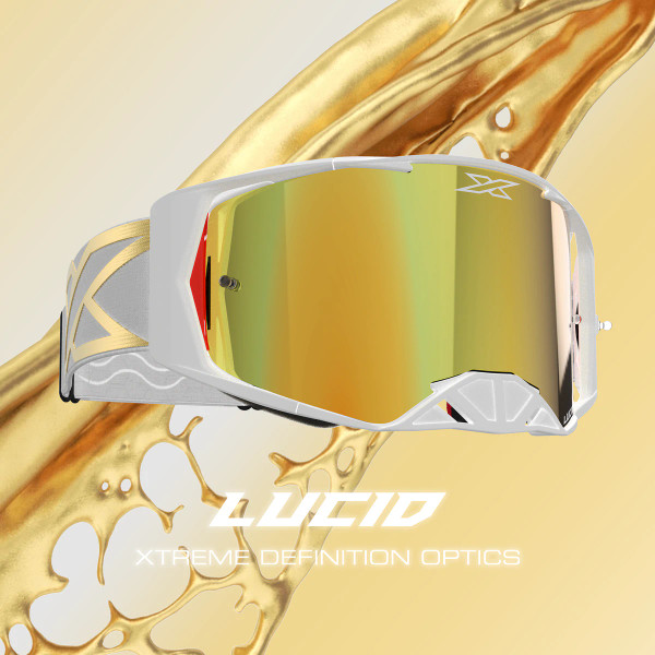 LUCID GOGGLE-WHITE GOLD