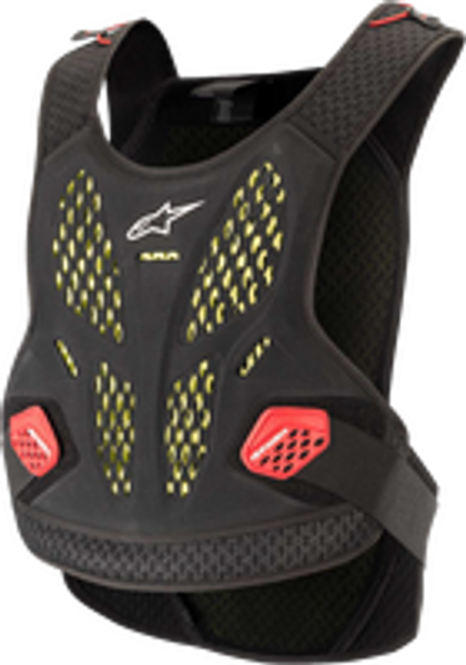 ALPINESTARS SEQUENCE CHEST PROTECTOR BLACK/RED XS/SM 