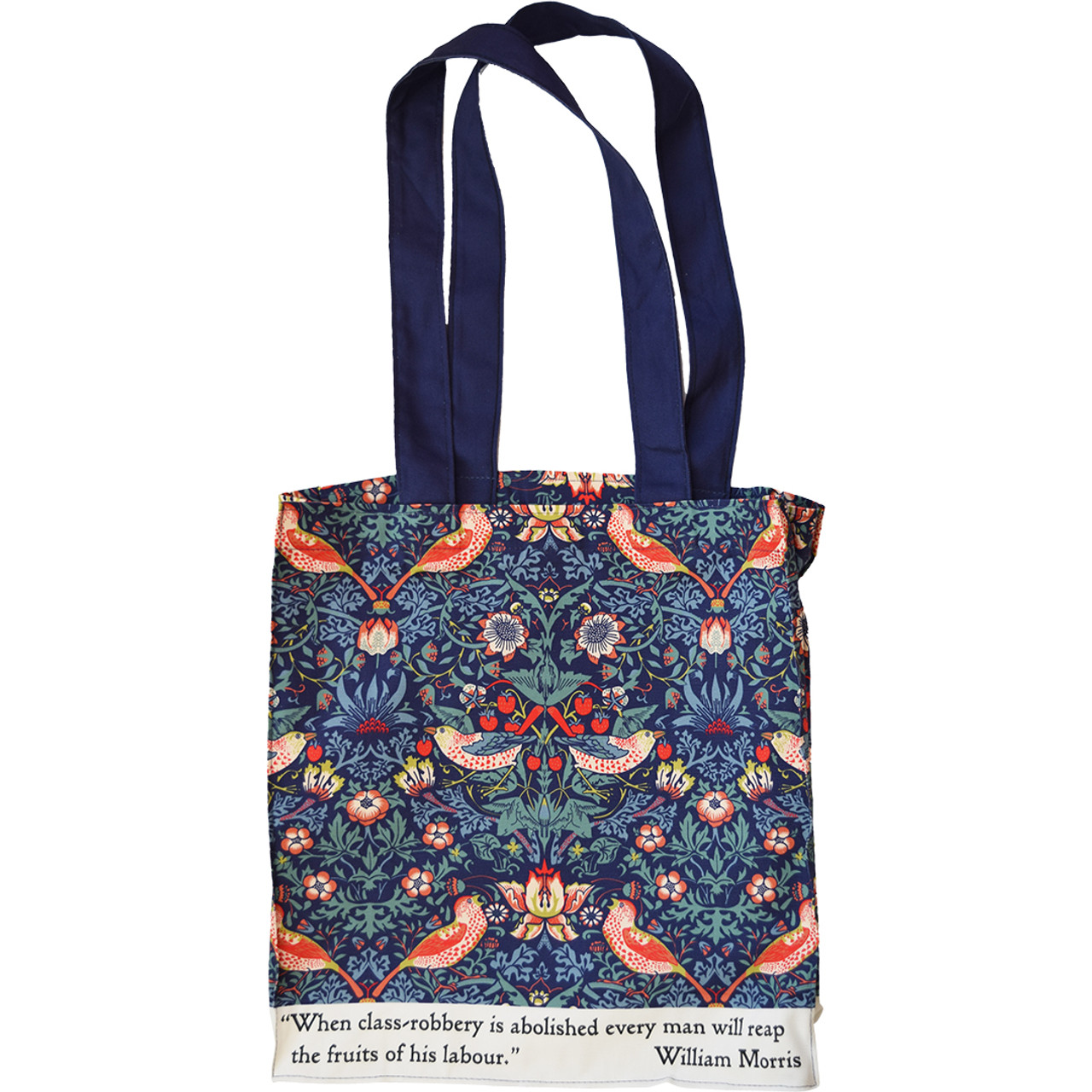 William Morris Strawberry Thief tote bag | Radical Tea Towel US