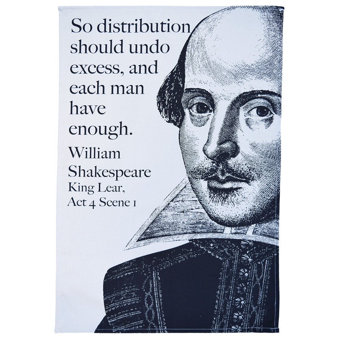 Shakespeare King Lear Tea Towel | Radical Tea Towel US