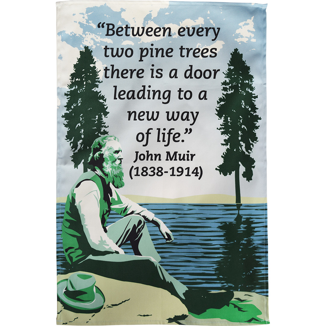Radical Tea Towel John Muir Tea Towel - Thumbnail 2
