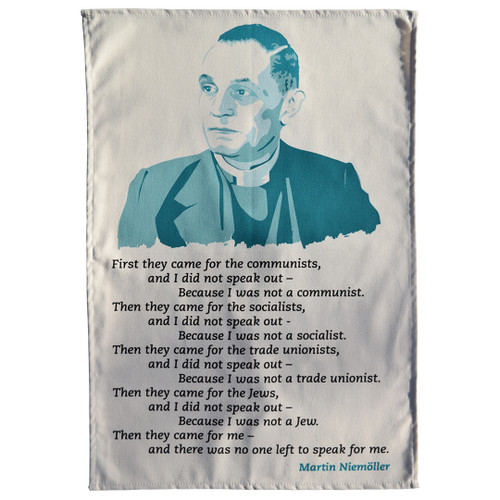 Martin Niemöller Tea Towel Martin Niemöller Tea Towel