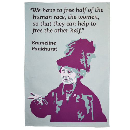 Emmeline Pankhurst Tea Towel