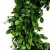 Artificial 38cm Garland - Deep Green Mixed Misseltoe