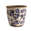 Ceramic Planter - Blue Flowers