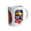 Ceramic Printed Mugs Colorful Abstract