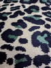 Scatter Cushion / Ocelot Wild Blue Nile / 75x50cm