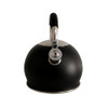 Black Handle And Body Whistling Kettle 3l