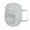 Clear With Handle Glass 250ml Coffee Mug