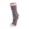 Ladies Floral Bush Socks