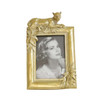 Small Gold Rectangle Leopard Photoframe