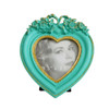 Seagreen Heart Rose Bow Photoframe