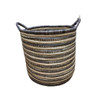 Striped Storage Baskets Small with Handle