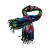 Cashmere Scarf - Frieda Large Earrings, Graffiti Lady