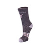 Ladies Cross Spot Bush Sock