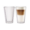 Double Wall Glasses / 400ml / Set of 2