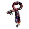 Polyester Scarf - Large Tropical Flowers