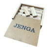 Small Jenga With Box - All Wood
