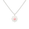 Flower Necklace 39cm Chain / 925SS