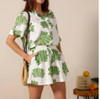 Sammy Short & Shirt / Oasis Fatigue Linen