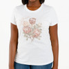 Ladies SS Tee / Africa's Crown / White
