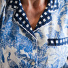 PJ Set in Bag / Long / Blue Jungle