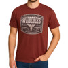 Wildebees Casual Tee Bullet Sign / Merlot