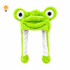 Green Frog Light Up Animal Squeeze Hat