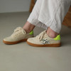 Lumi Sneakers / Beige & Lime
