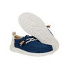 Wally Summer Linen Sargasso Blue / White