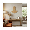 Natural Arch Fan Woven Wall Art