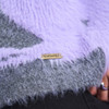 Eyelash Jersey Lilac/Grey