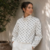 Polka dot Long Sleeve Jacket