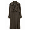 Dbl-breasted Coat/Coffee