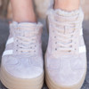 Bree Sneaker / Mushroom Grey & White