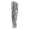 Black & Cream Zebra Viscose Scarf