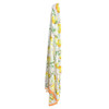 Watercolour Lemon Orange Border Viscose Scarf
