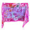 Pink Watercolour Floral Viscose Scarf