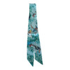 Tropical Birds & Botanical Thin Twilly Scarf